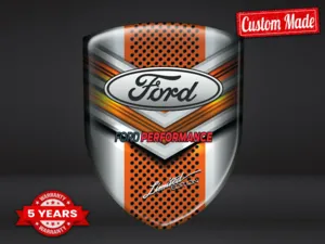 Ford Personalisierte Autoembleme Elite Modern Optik Robust